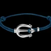 Bracelet, cord, stainless steel