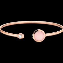 Bracelet, 18k red gold, diamonds, opale