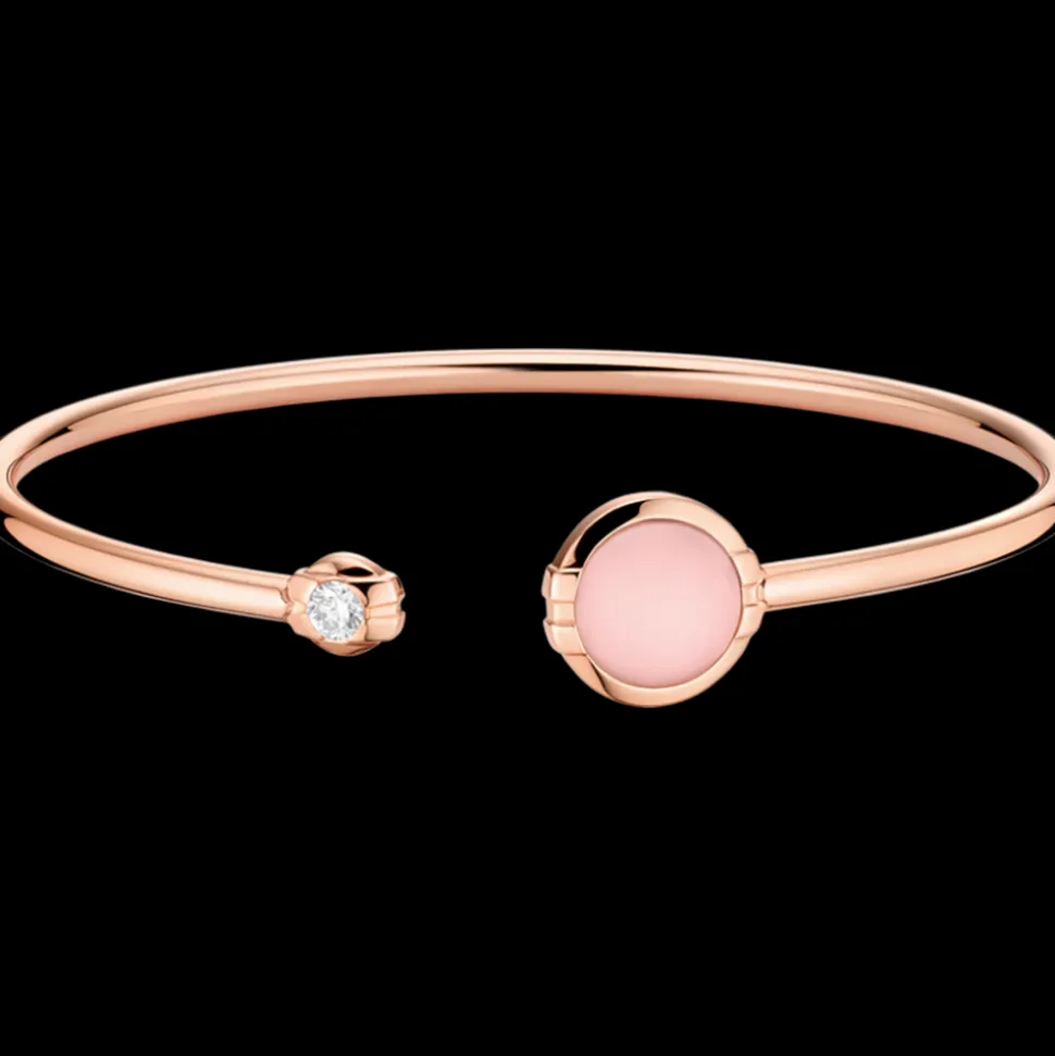Bracelet, 18k red gold, diamonds, opale