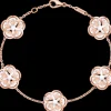 Bracelet, 18k red gold, mother‑of‑pearl