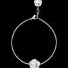 Bracelet, 18k white gold, mother‑of‑pearl
