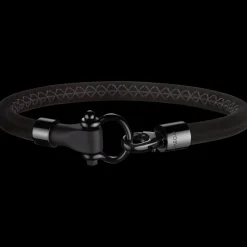 Bracelet, nylon, rubber, stainless steel