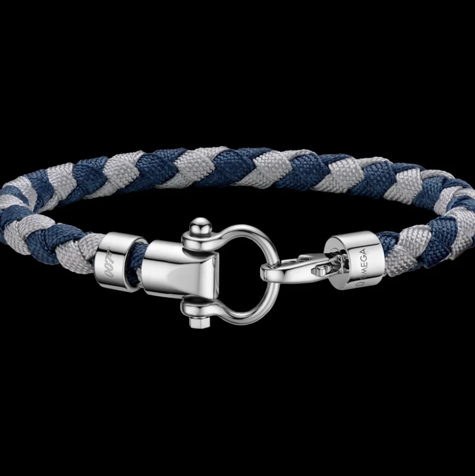 Bracelet, nylon, stainless steel