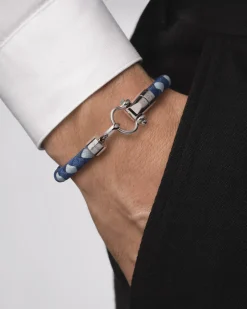 Bracelet, nylon, stainless steel