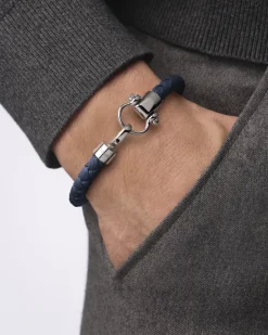 Bracelet, nylon, stainless steel