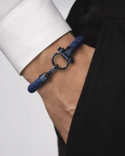 Bracelet, nylon, stainless steel