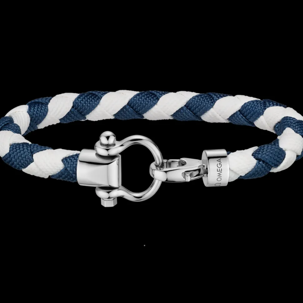 Bracelet, nylon, stainless steel