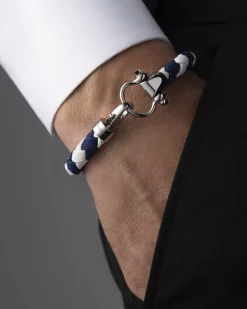 Bracelet, nylon, stainless steel