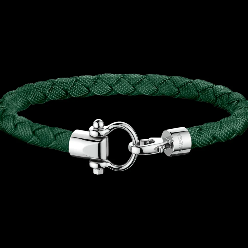 Bracelet, nylon, stainless steel