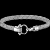 Bracelet, nylon, stainless steel