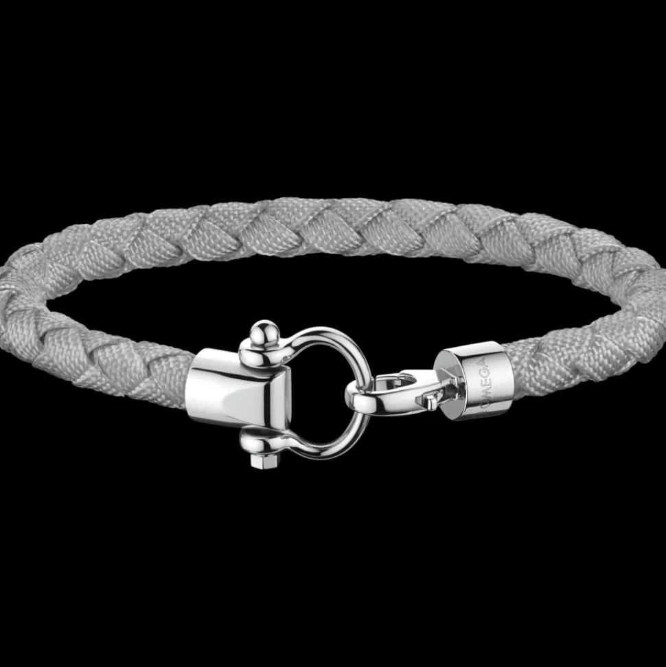Bracelet, nylon, stainless steel