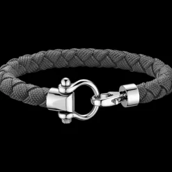 Bracelet, nylon, stainless steel
