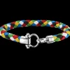 Bracelet, nylon, stainless steel