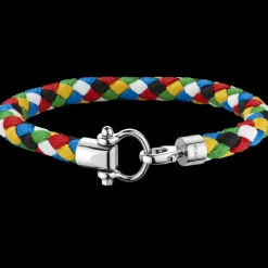 Bracelet, nylon, stainless steel