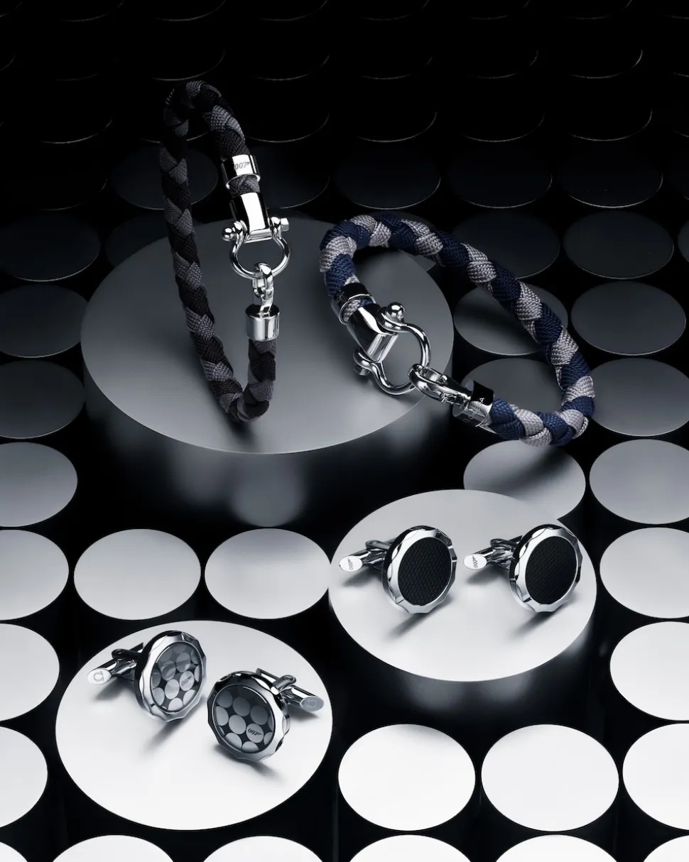 Bracelet, nylon, stainless steel
