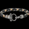 Bracelet, nylon, titanium