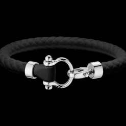 Bracelet, rubber, stainless steel