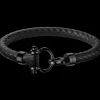 Bracelet, rubber, stainless steel