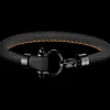 Bracelet, rubber, stainless steel