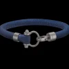 Bracelet, rubber, titanium