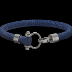 Bracelet, rubber, titanium