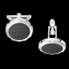 Cufflinks, stainless steel