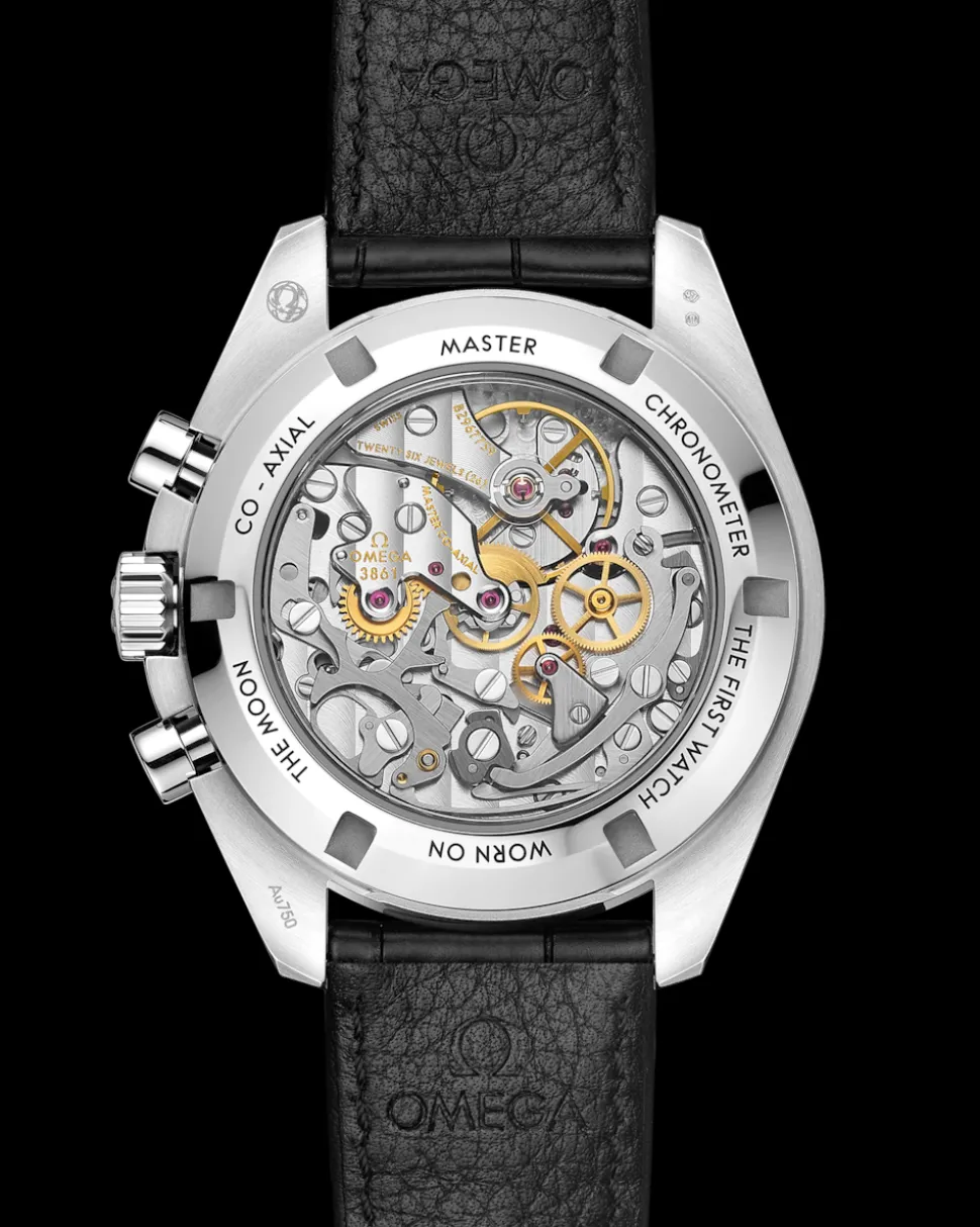 42 mm, Canopus Gold™ on leather strap