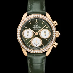 38 mm, Moonshine™ gold on alligator