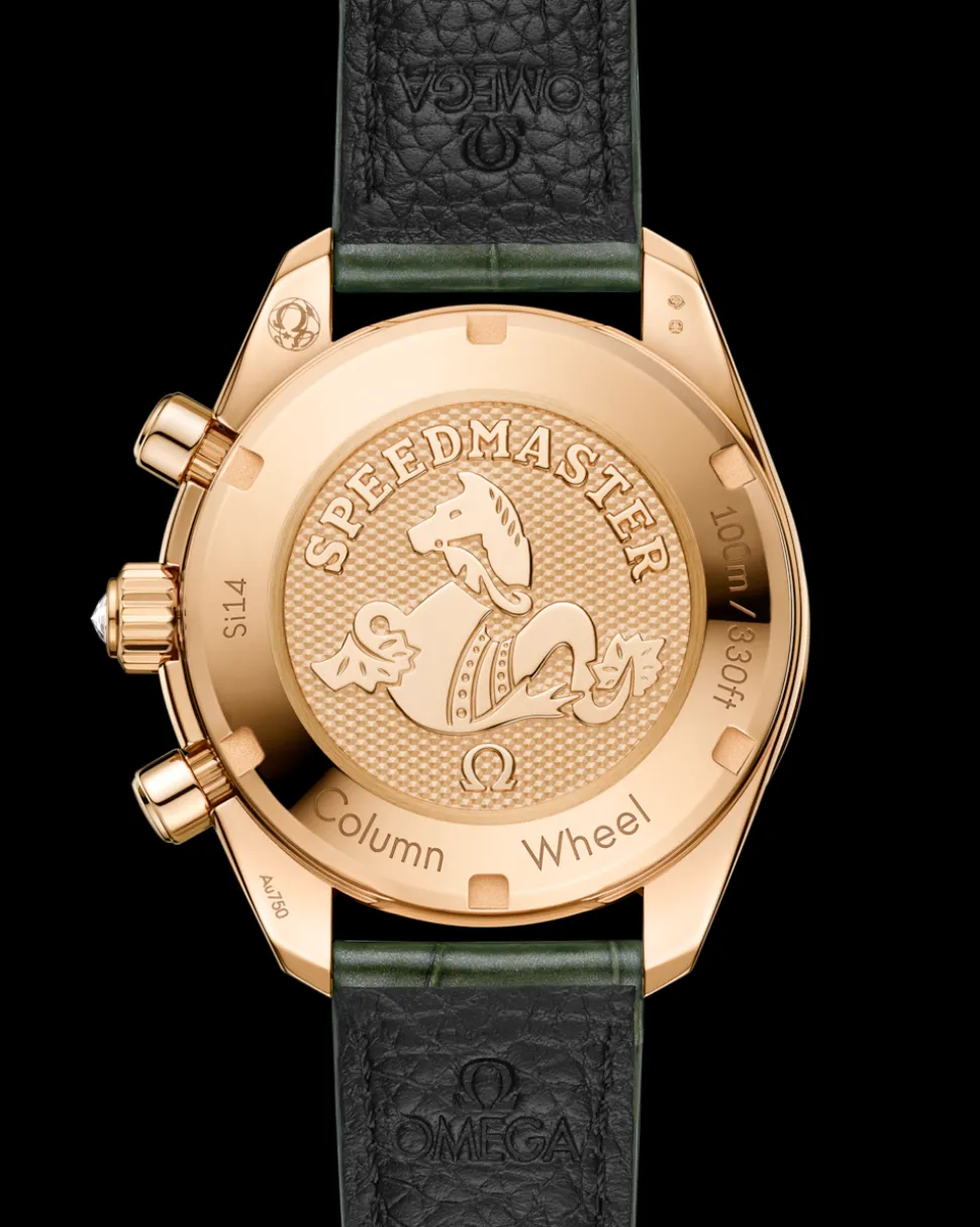 38 mm, Moonshine™ gold on alligator
