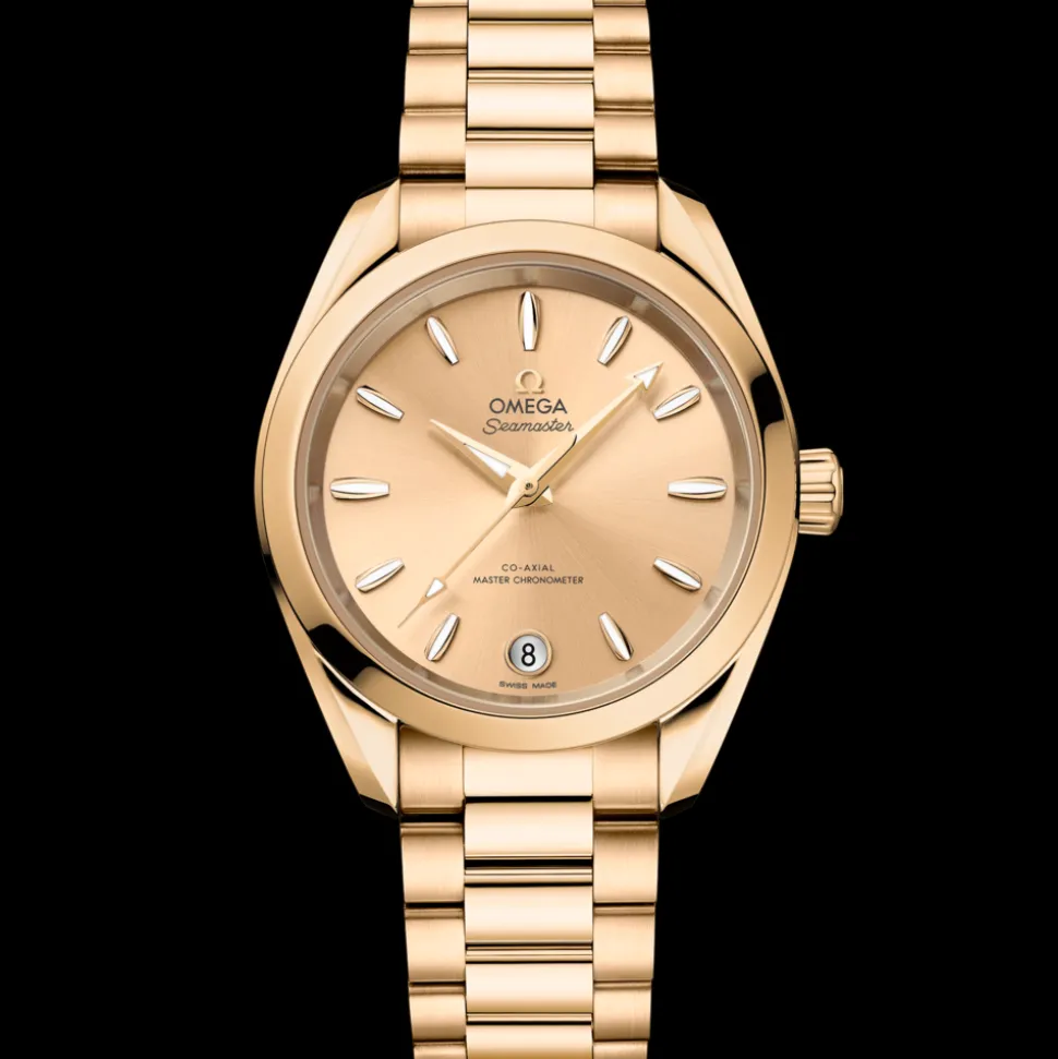 34 mm, Moonshine™ gold on Moonshine™ gold