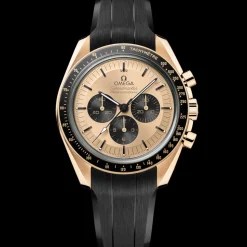 42 mm, Moonshine™ gold on rubber strap