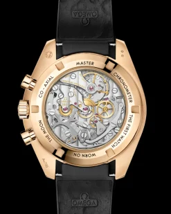42 mm, Moonshine™ gold on rubber strap