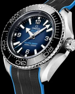 45.5 mm, O‑MEGASTEEL on rubber strap