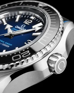 45.5 mm, O‑MEGASTEEL on rubber strap