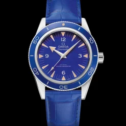 41 mm, platinum on leather strap