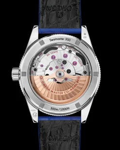41 mm, platinum on leather strap