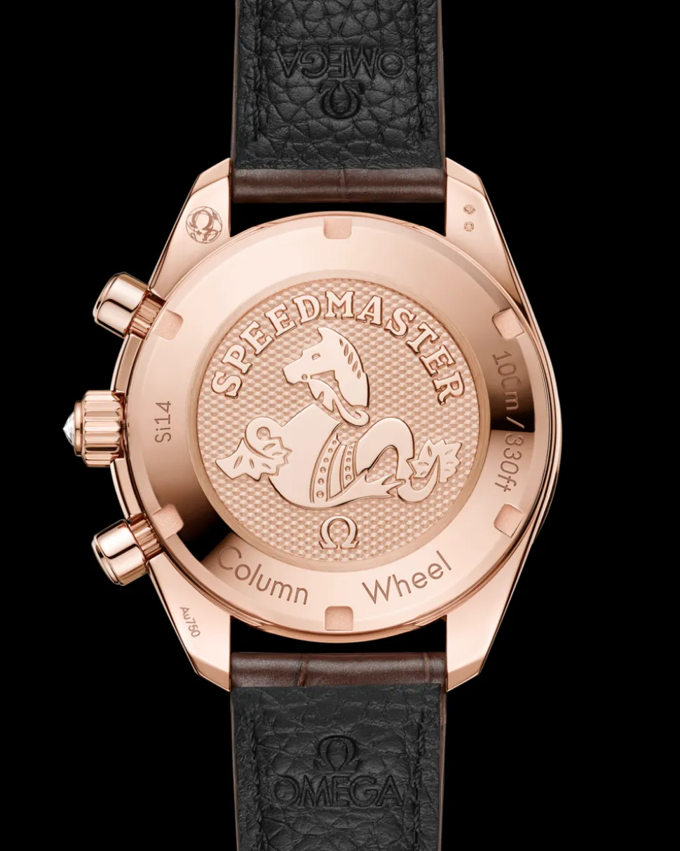 38 mm, Sedna™ gold on alligator