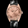 41 mm, Sedna™ gold on leather strap