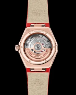 29 mm, Sedna™ gold on leather strap