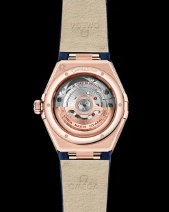 29 mm, Sedna™ gold on leather strap