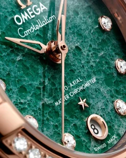 29 mm, Sedna™ gold on leather strap