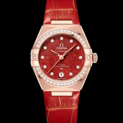 29 mm, Sedna™ gold on leather strap