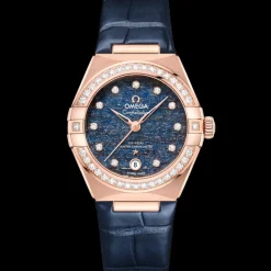 29 mm, Sedna™ gold on leather strap