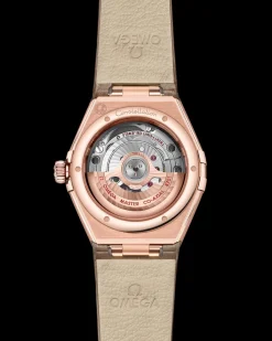 29 mm, Sedna™ gold on leather strap