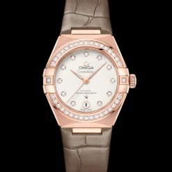 29 mm, Sedna™ gold on leather strap