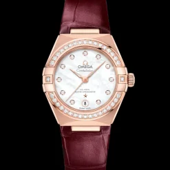 29 mm, Sedna™ gold on leather strap
