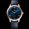 41 mm, Sedna™ gold on leather strap