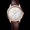 40 mm, Sedna™ gold on leather strap