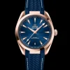 41 mm, Sedna™ gold on rubber strap