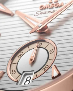 41 mm, Sedna™ gold on rubber strap